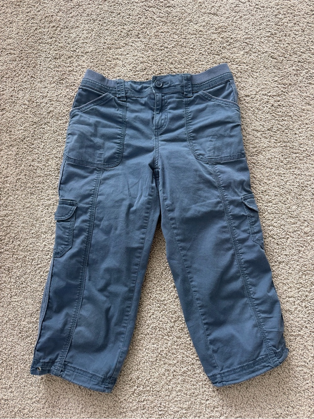 Style & Co. Blue Cargo Y2K style Capris